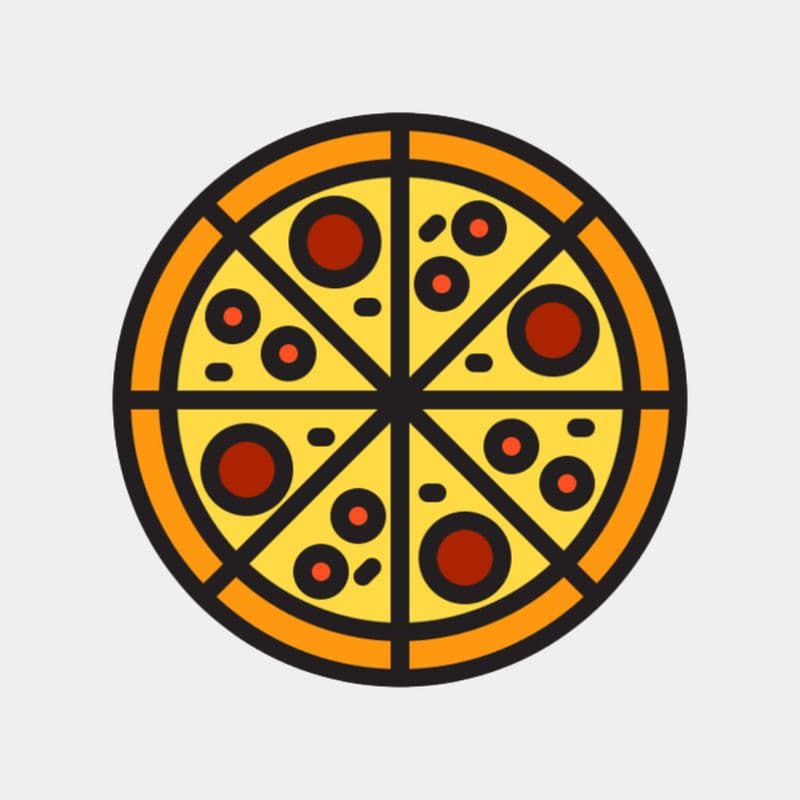 Pizza A&N Deluxe halal bambino 8" / Halal Supreme A&N Pizza Bambino 8"