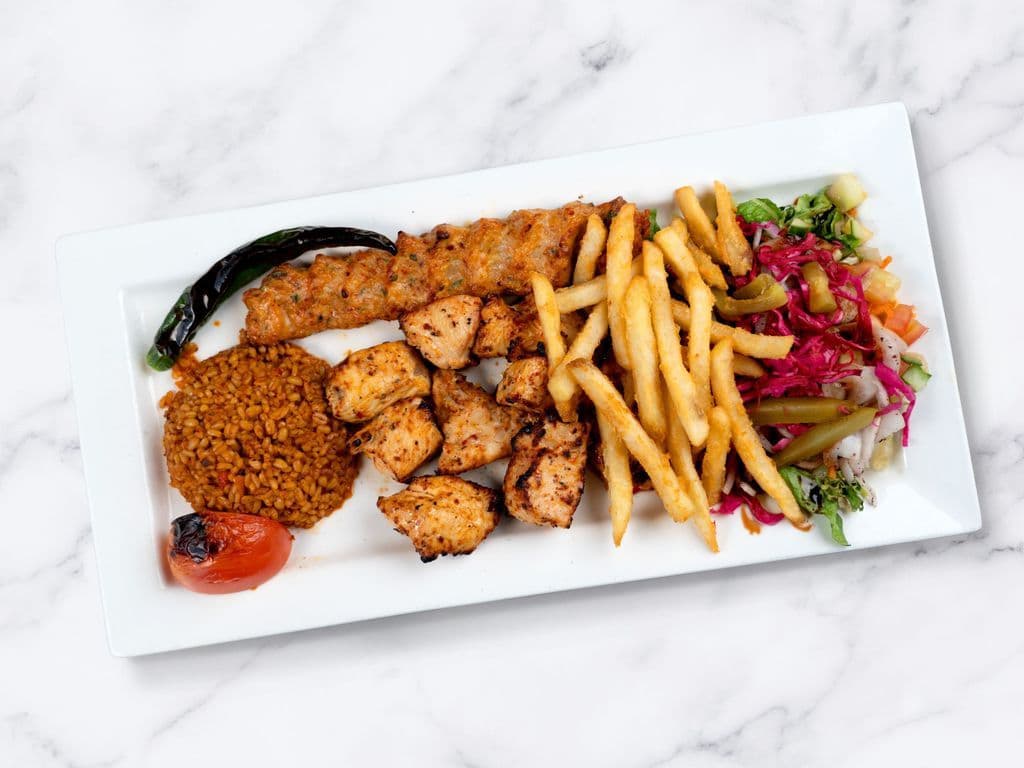 Chicken Grill Dinner for 1 (2 Chicken Shish, 1 Chicken Adana)