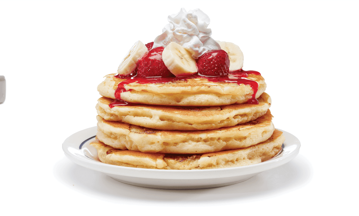 Strawberry Banana Pancakes