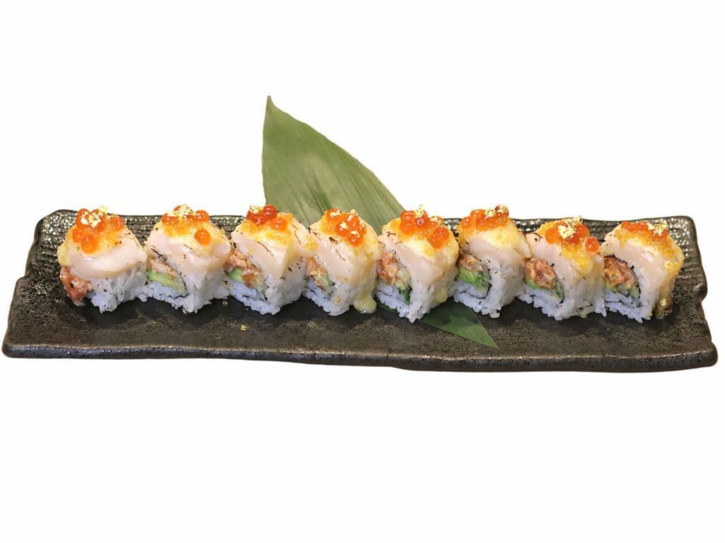 Aburi Scallop Rolls, 8 Pcs