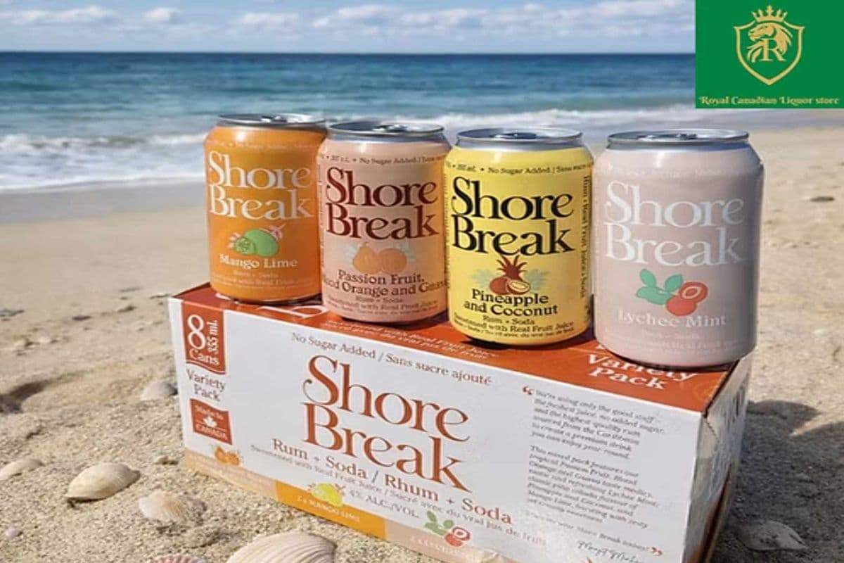 SHORE BREAK RUM SODA MIX (8 x 355ML)