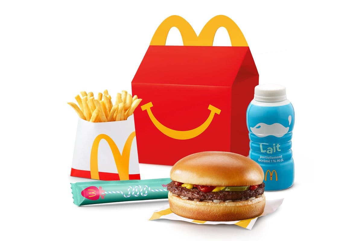 Joyeux festin hamburger - P frites [510-620 Cal]