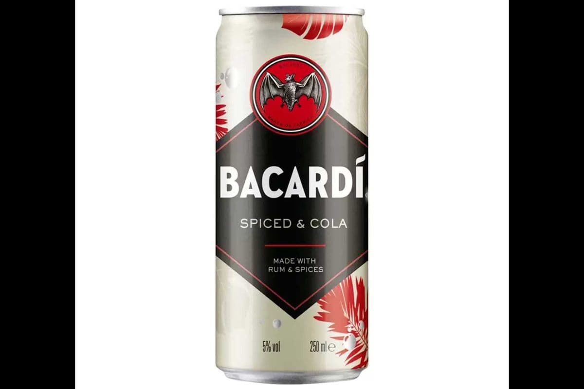 BACARDI SPICED & COLA (1 x 473ML CAN) (1 x 473ML)