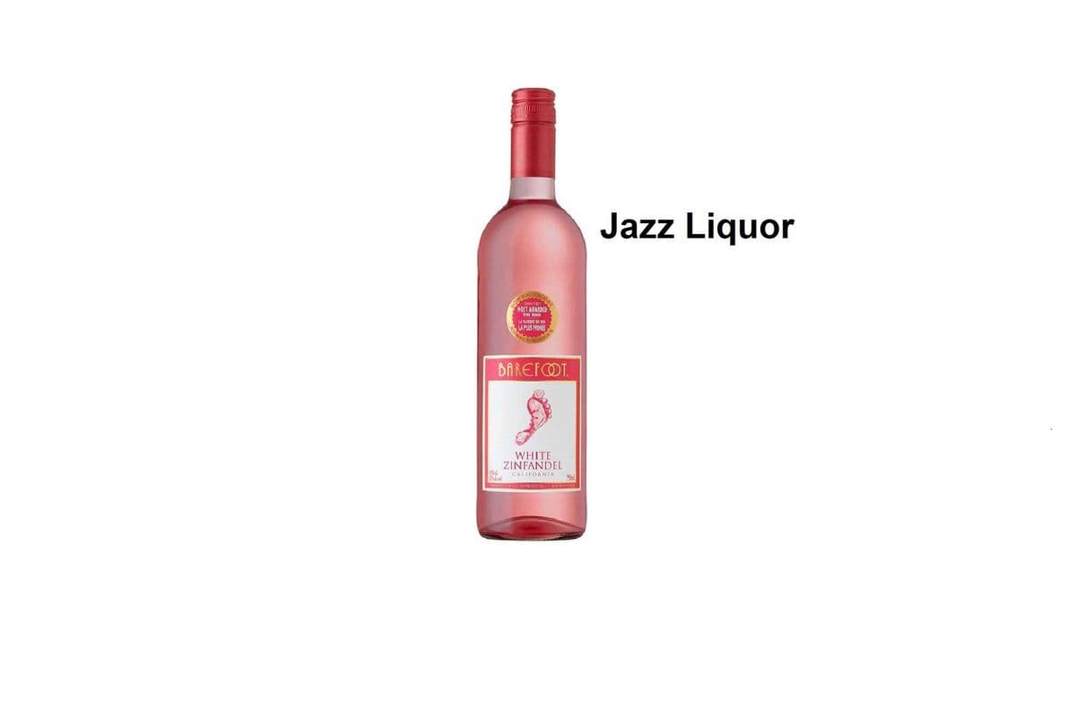 BAREFOOT WHITE ZINFANDEL 750ML (1 x 1x750ML)