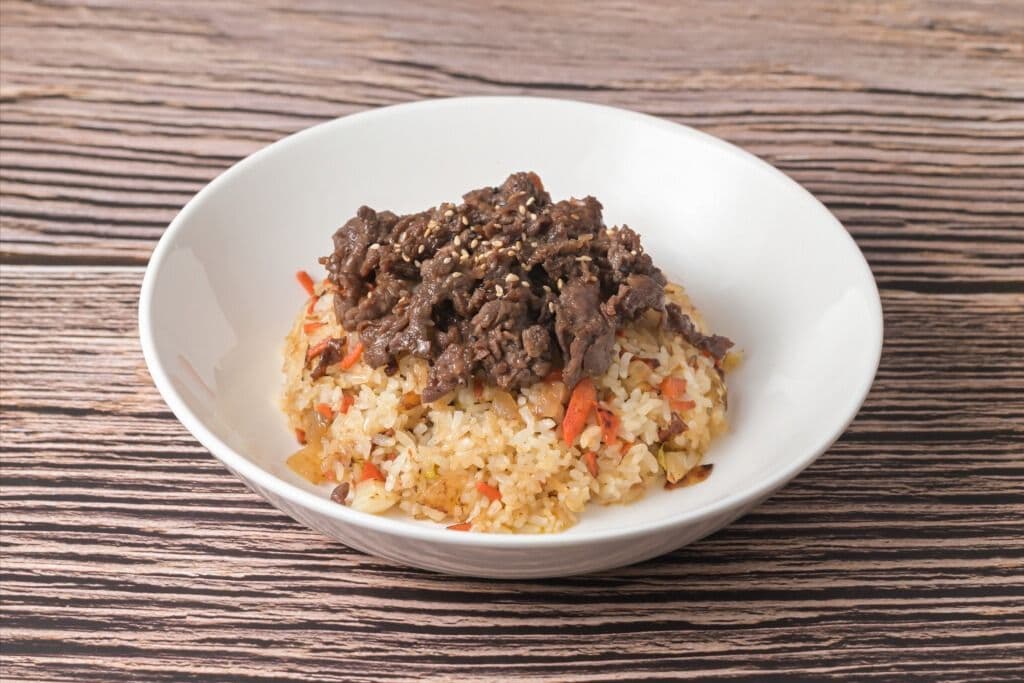 Bulgogi (Stir Fried Beef) Fried Rice