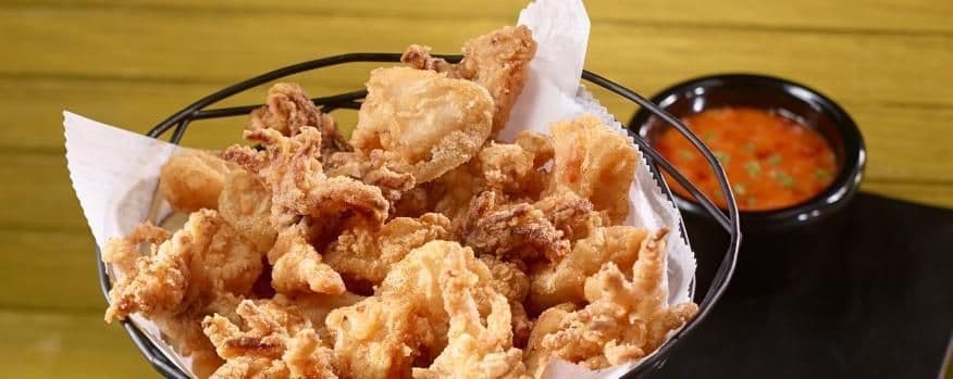 FIRE-DUSTED CALAMARI