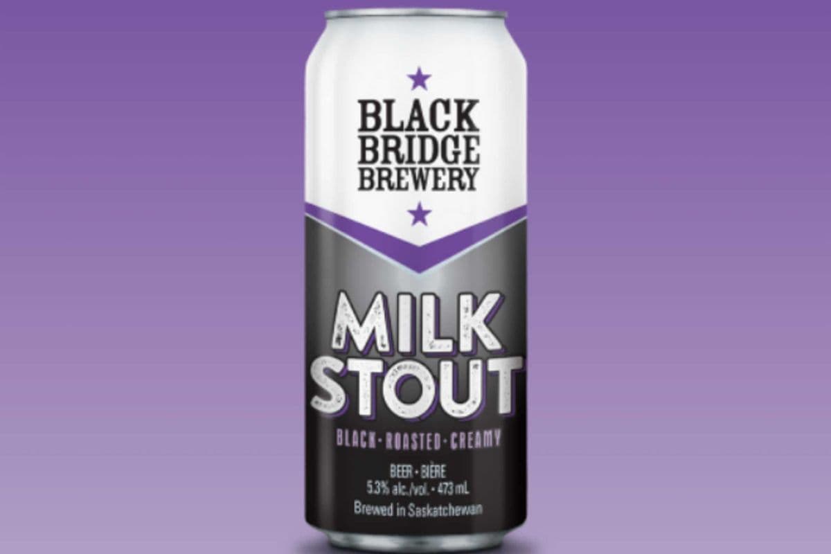 BLACK BRIDGE-Milk Stout Black, Roasted & Creamy. (4 x 473ML)