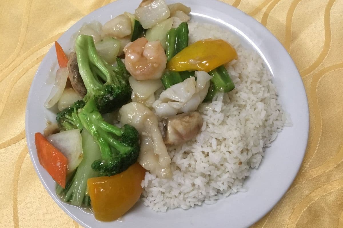 Mixed Seafood with Mixed Vegetable