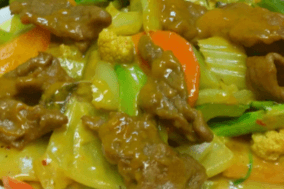 Beef in Curry Sauce 咖喱牛肉