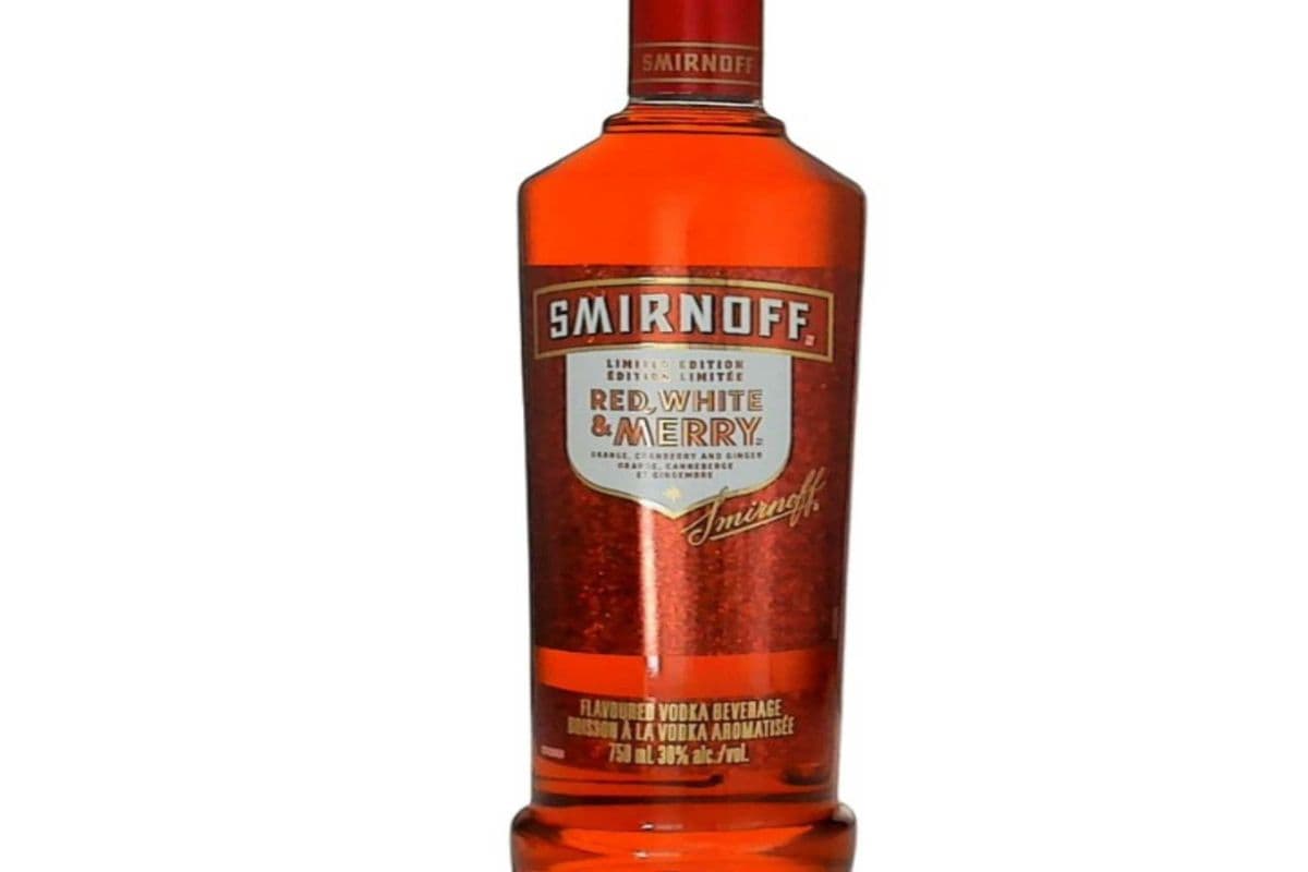 SMIRNOFF RED WHITE & MERRY 750 ML (1 x 750 ML)