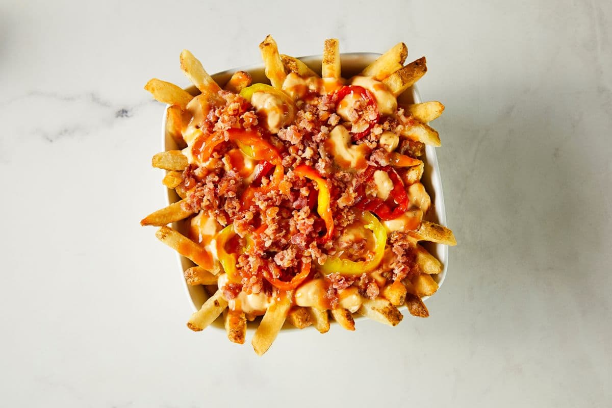 Flamin' Bacon Fries
