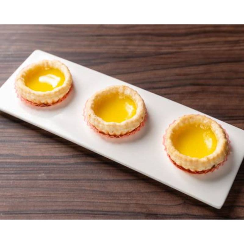 72. Baked Flaky Egg Tarts (3 pcs)
