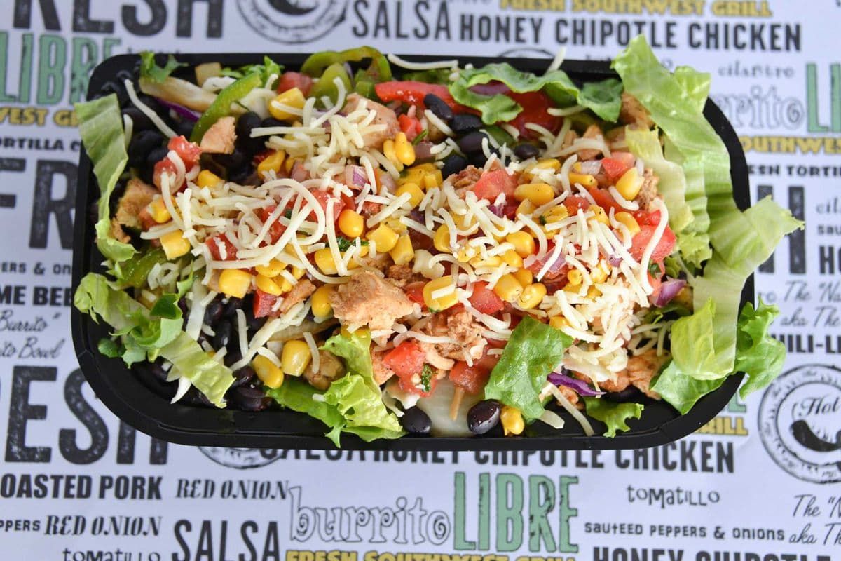 Create Your Own Regular Burrito Bowl Combo