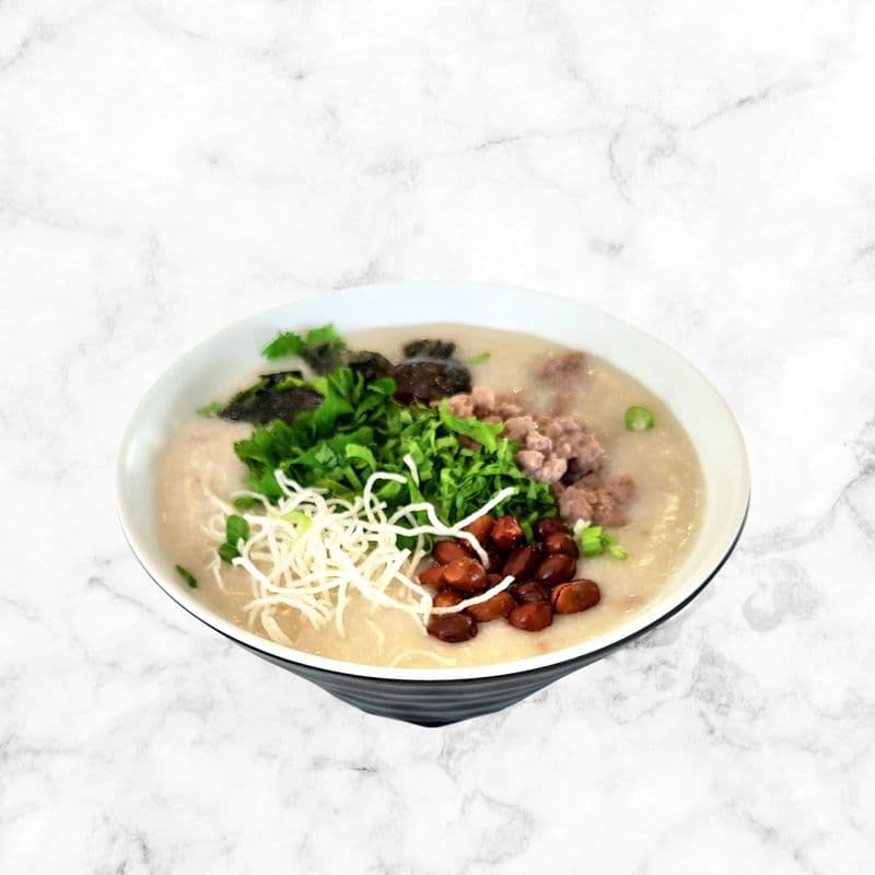 C19 Preserved Egg and Minced beef congee / C19 皮蛋碎牛肉粥