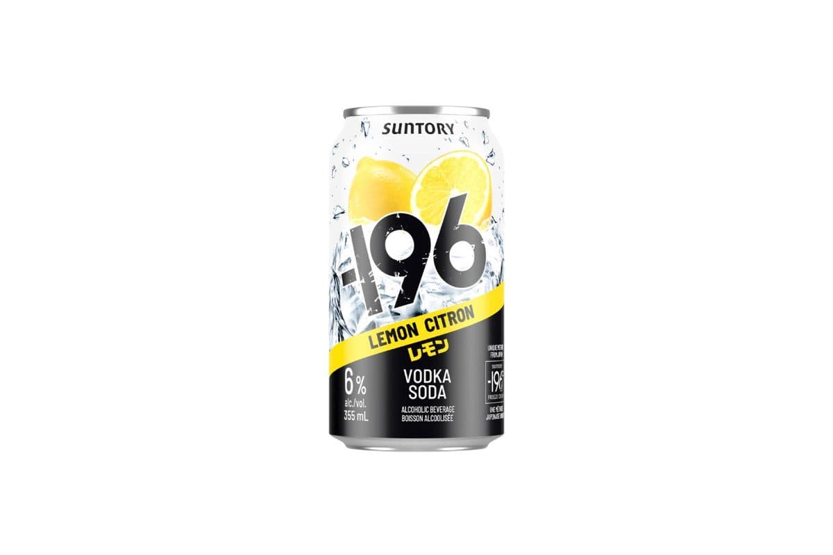 -196 Lemon (4 x 355mL Cans)