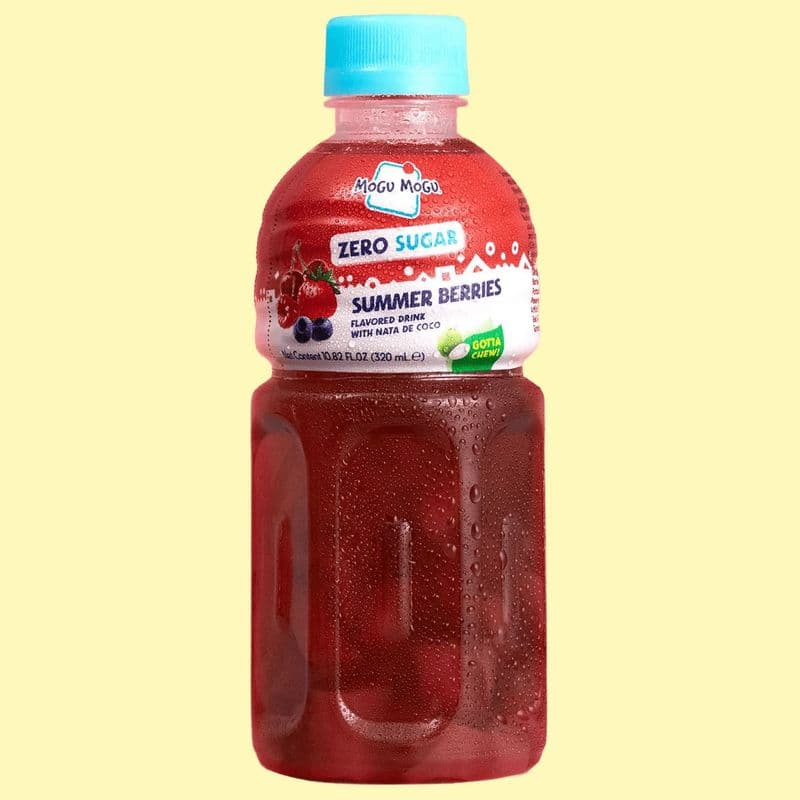 Summer Berries Zero Sugar, 320ML, Mogu Mogu