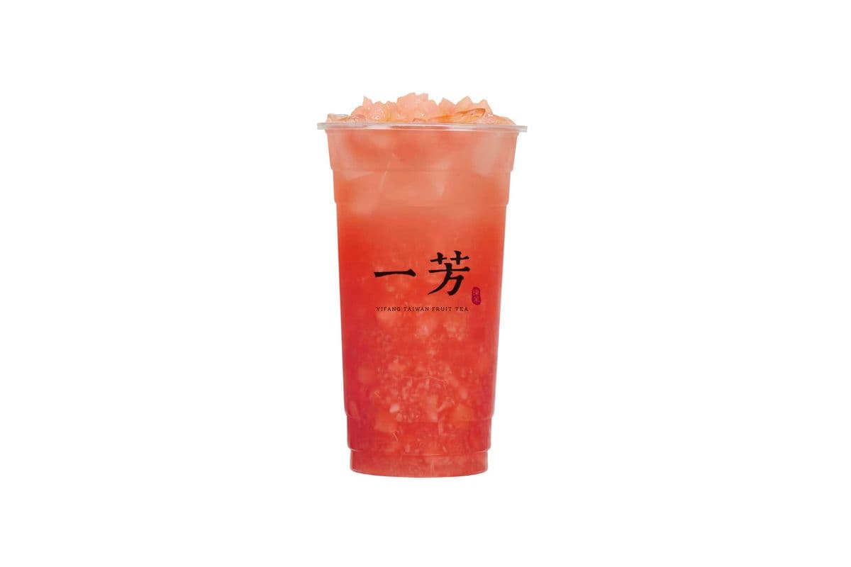 Peach Strawberry Iced Tea 桃桃草莓冰茶