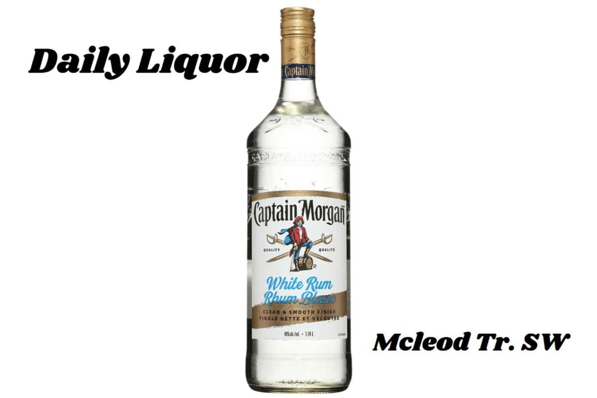 CAPTAIN MORGAN WHITE RUM 750ML (1 x 750ML )