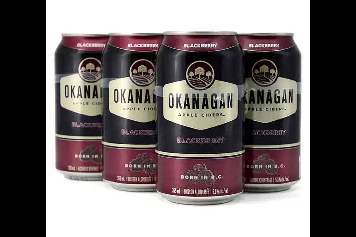 OKANAGAN BLACK BERRY (6 x 355ML CANS) (6 x 355ML)
