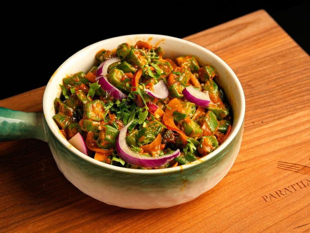 Bhindi do pyaza