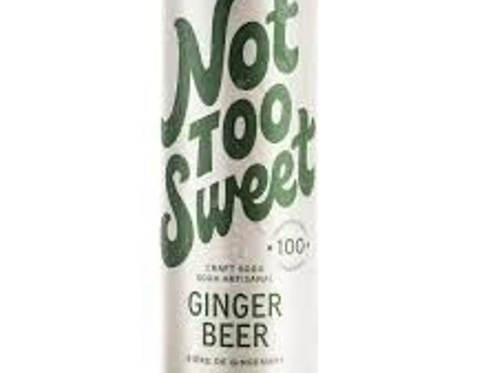 NOT TOO SWEET CRAFT SODA GINGER BEER 355ML