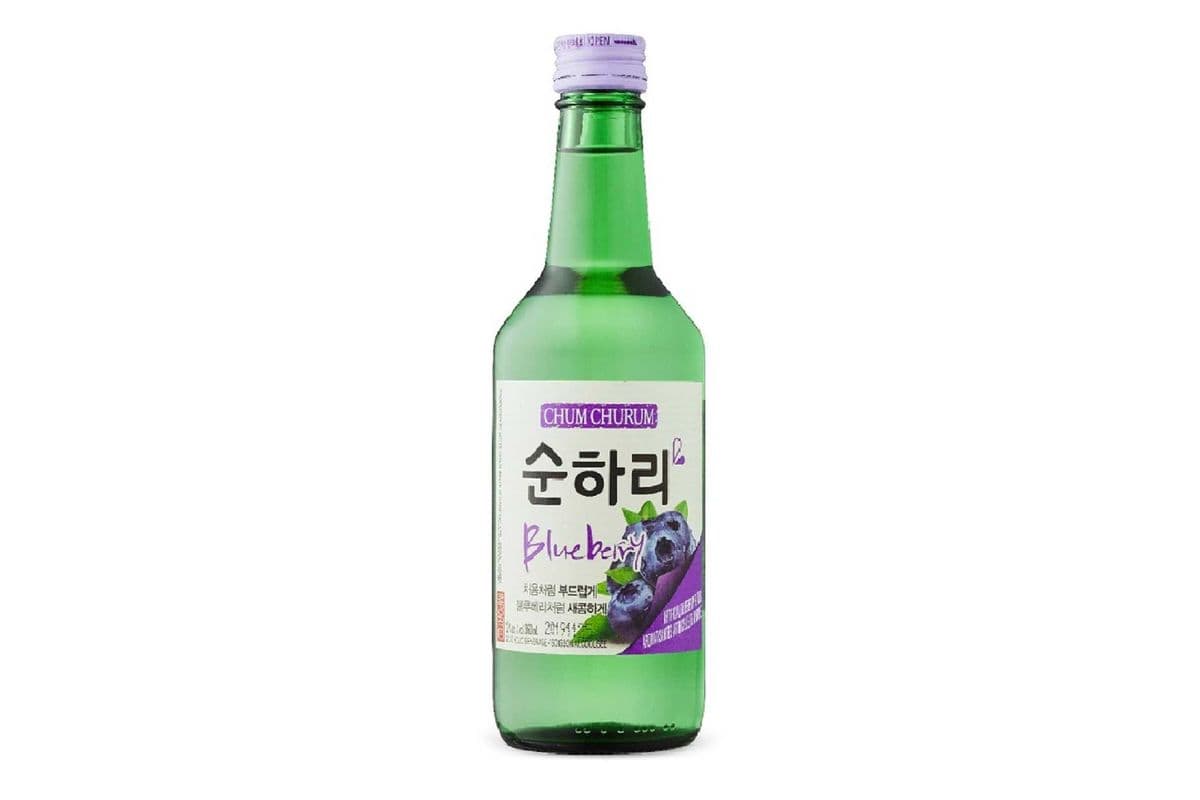 Chum Churum Soju Blueberry (360 ml Bottle) (1 x 360 ml)