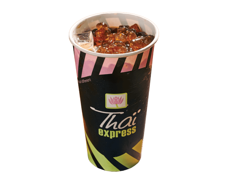 Jelly Boba Pandan Thai Iced Tea