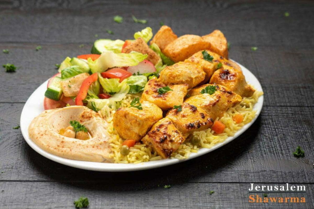Shish Tawouk Plate