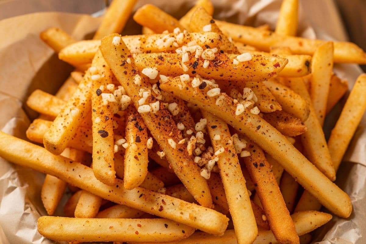 Garlic Cajun Fries (Dry)