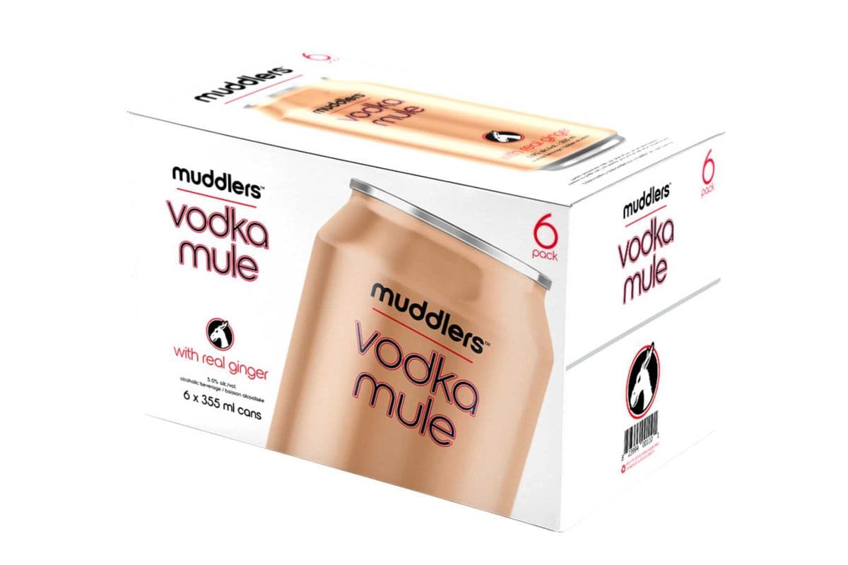 Muddlers Vodka Mule-6PK (6 x 355ml)