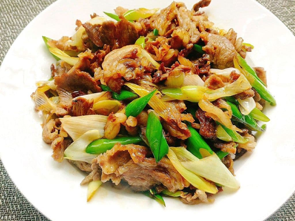 SF Sliced Lamb with Onion京葱羊肉片
