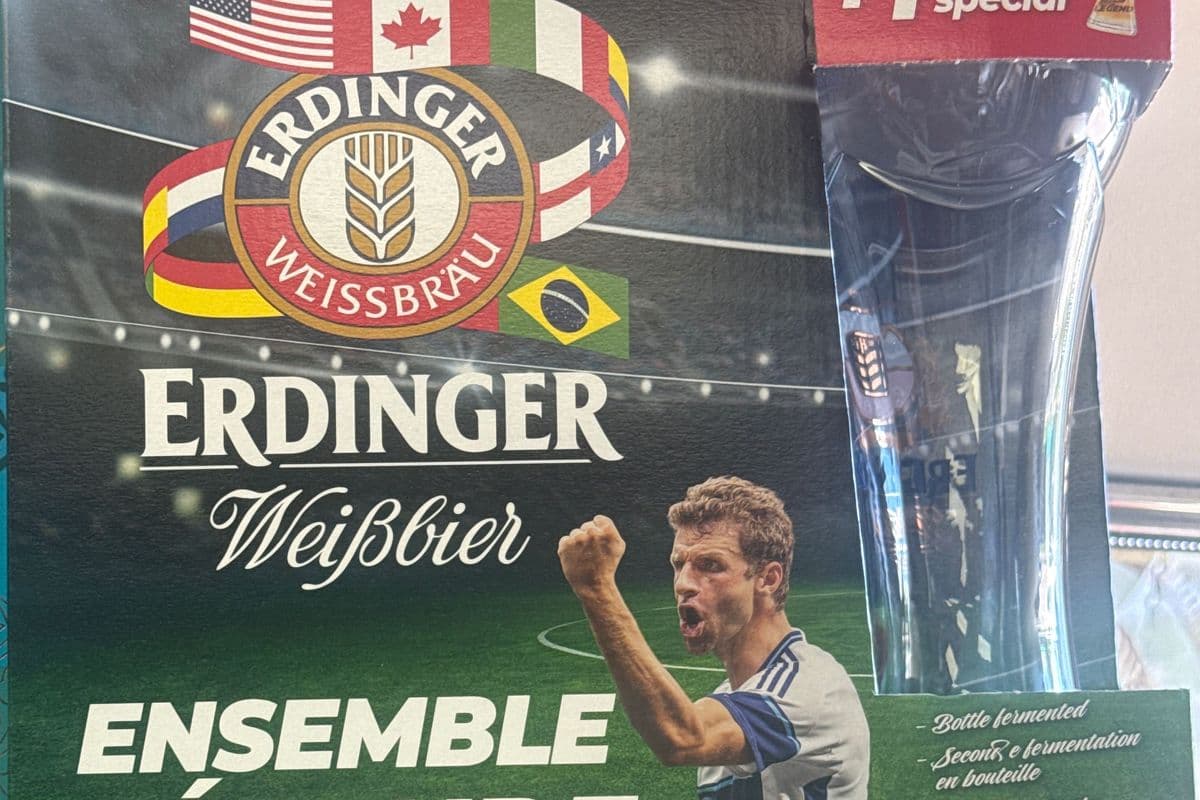 ERDINGER LEGEND 5 PACK WITH GLASS (5 x 500ML BOTTLE)