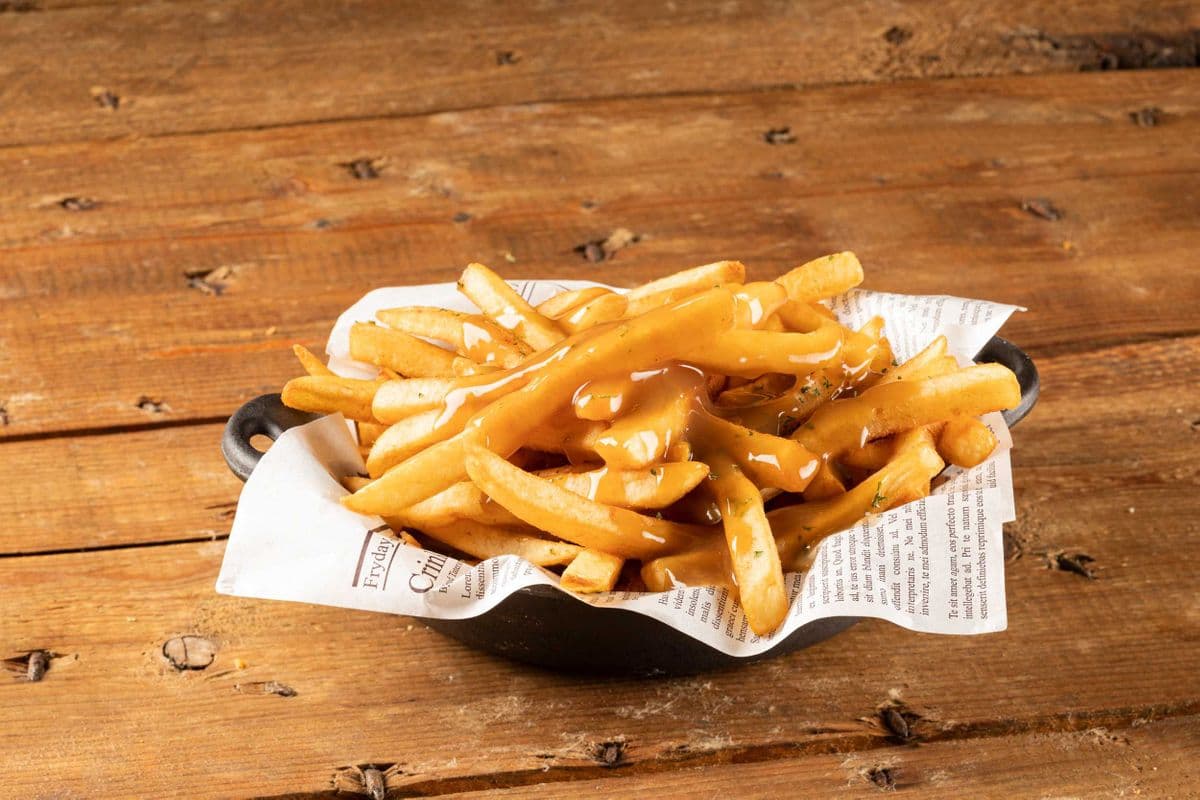 Frites à la sauce