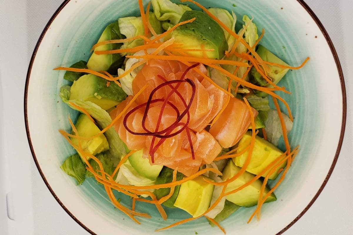 Salmon & Avocado Salad