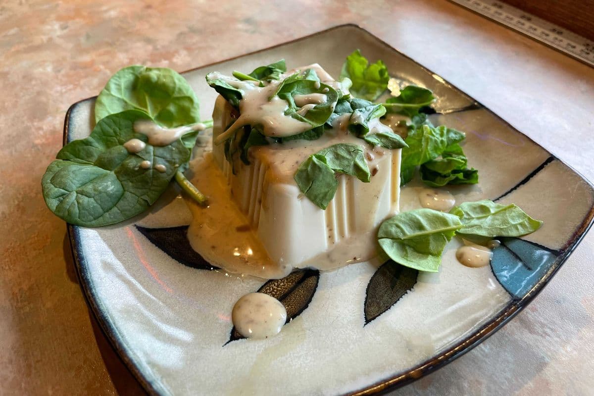 Goma Tofu (Vegetarian)