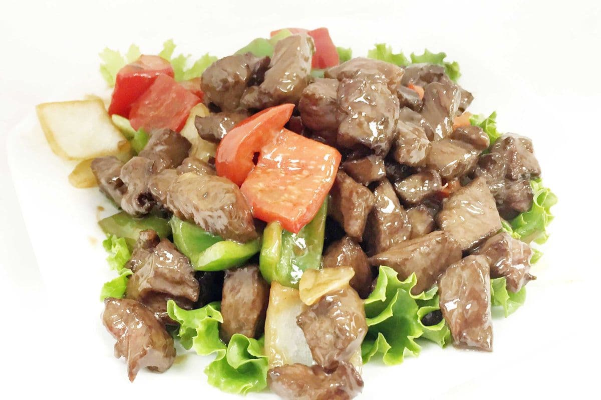 B1. Stir-Fried Diced Beef