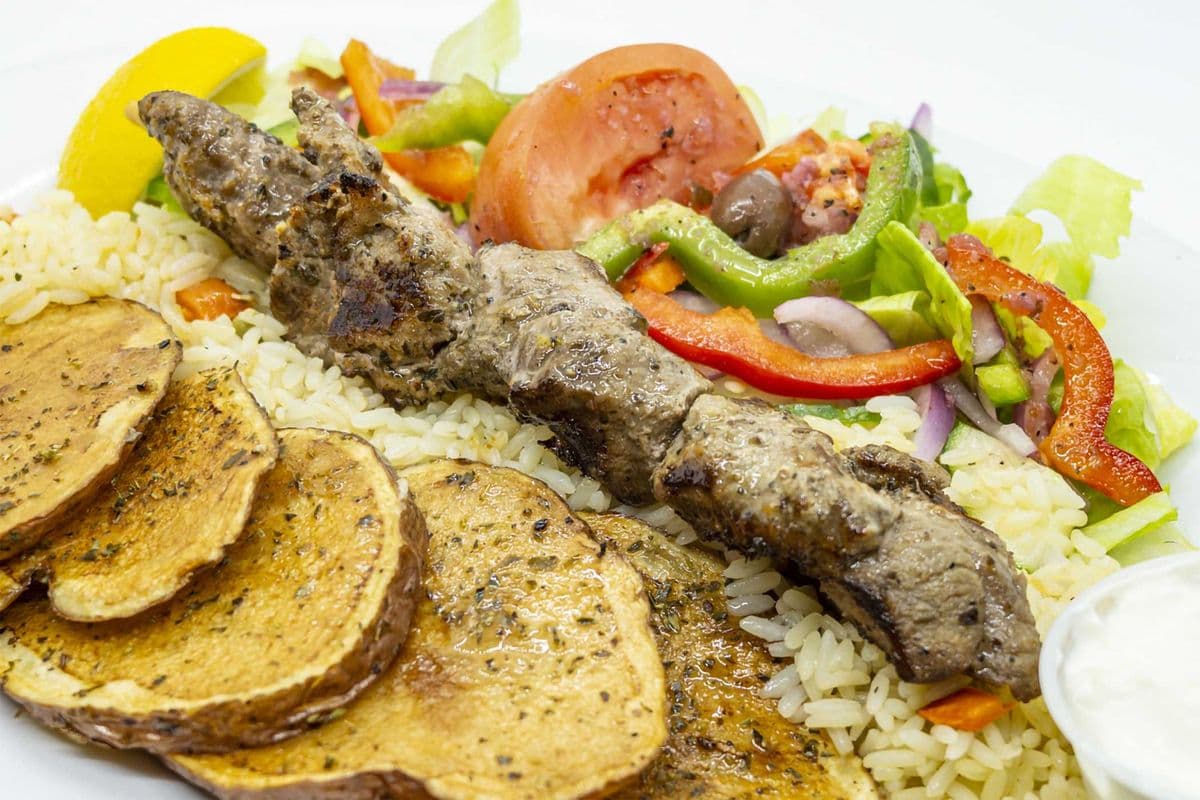 Lamb Souvaki (Single Skewer)