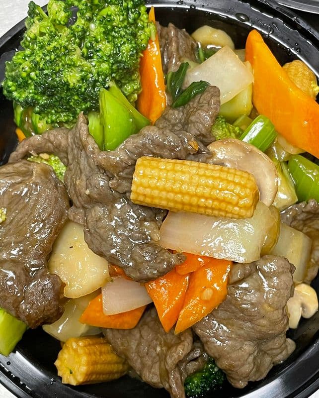 Beef with Mixed Vegetables