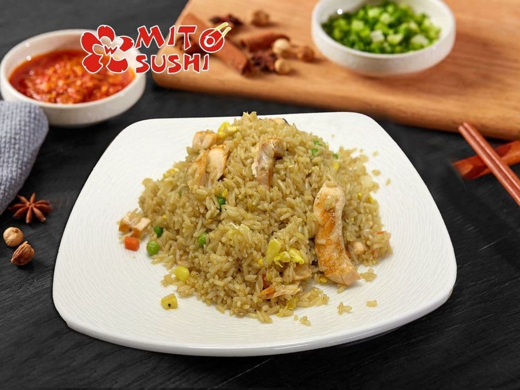 Salmon Fried Rice