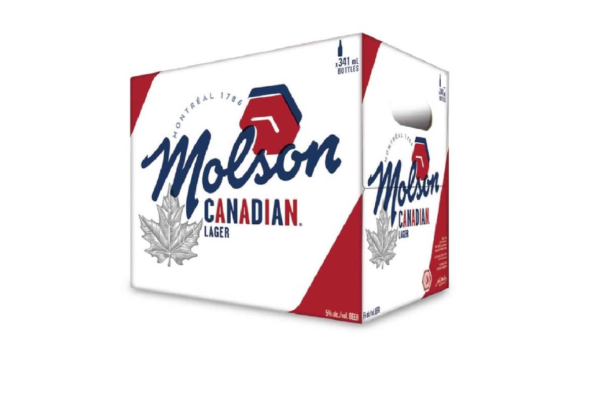 Molson Canadian (15 Pack Bottles) (15 x 341ml)