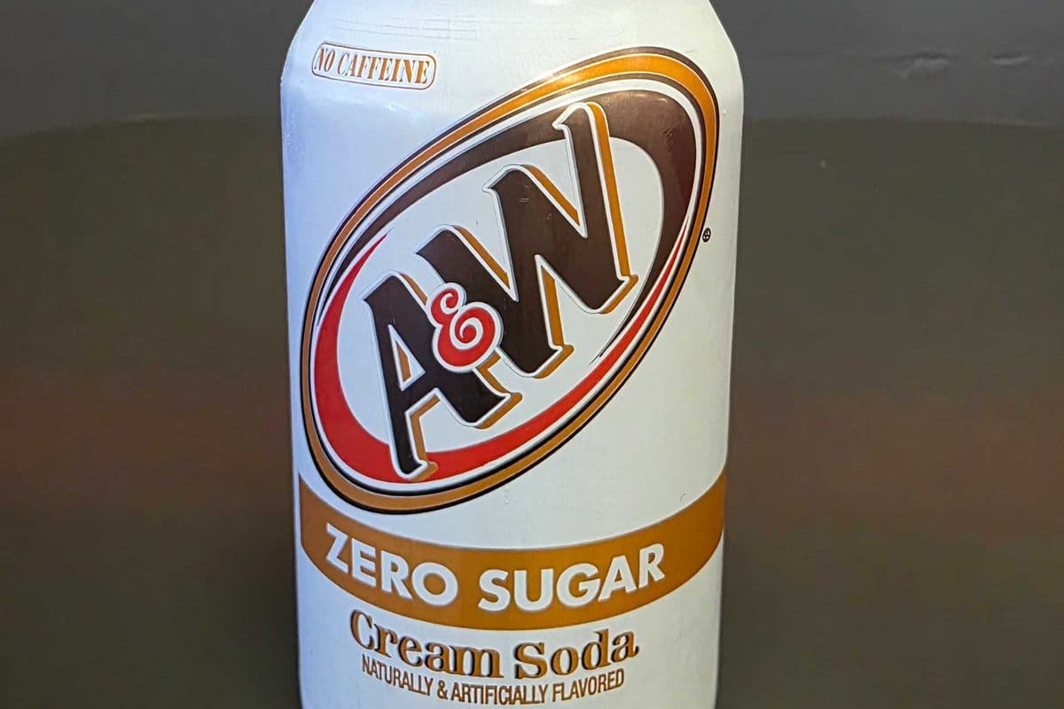 A&W - CREME SODA (ZERO SUGAR)