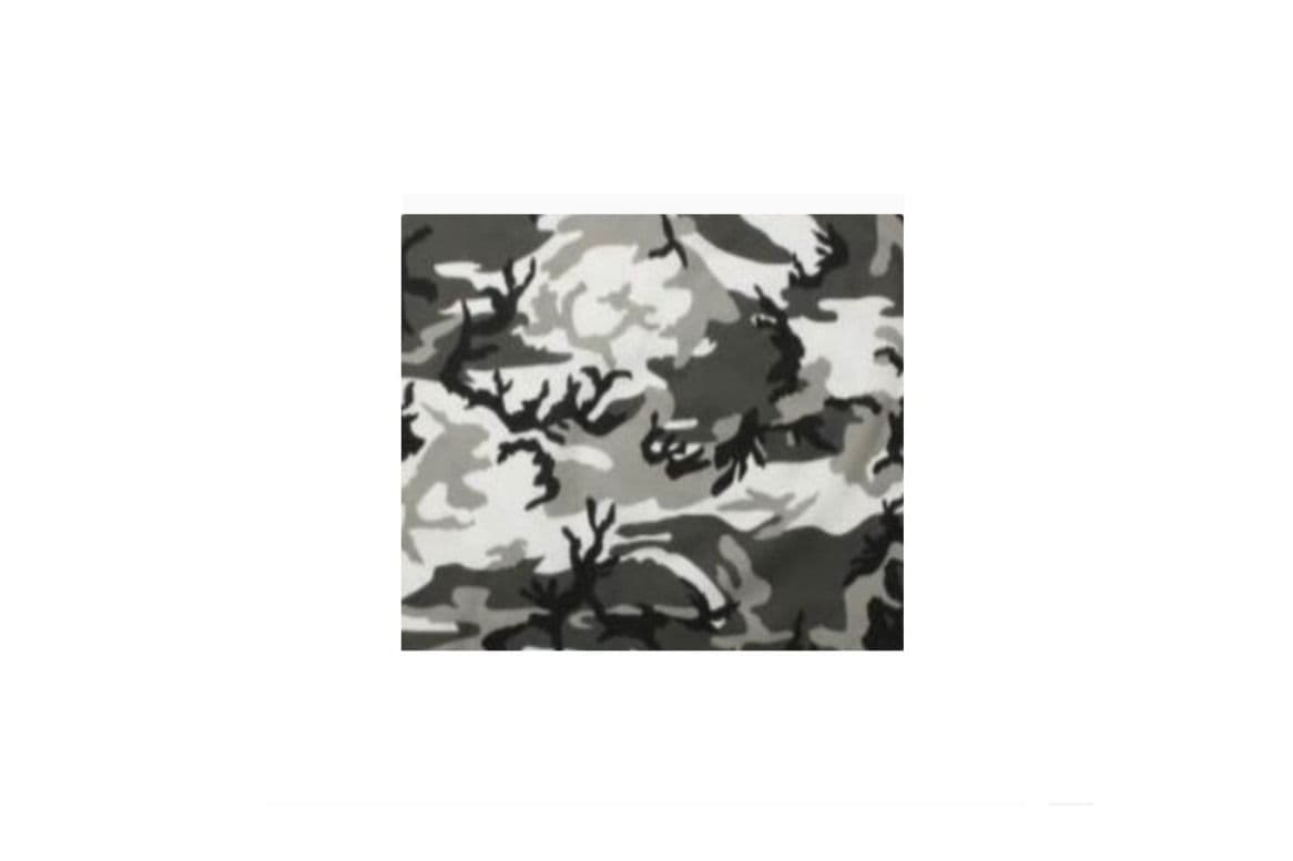 Bandana (Black & White Camo)