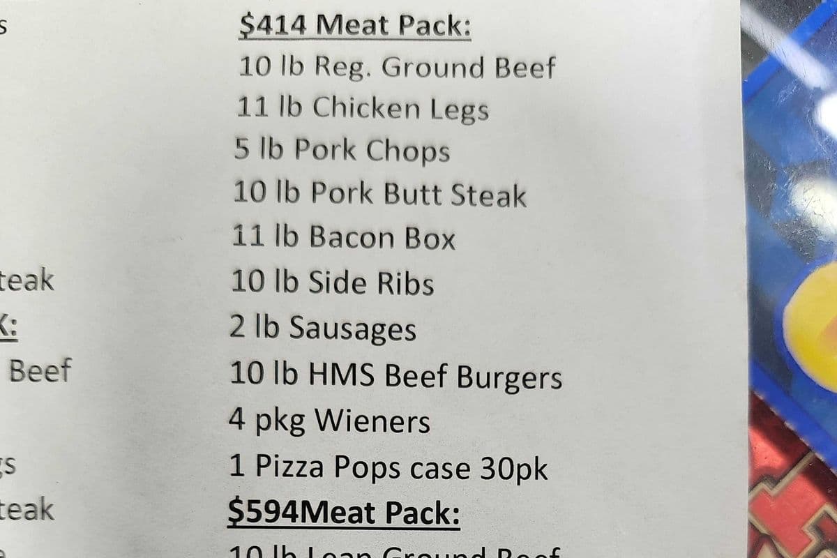 $414 Meat Pack