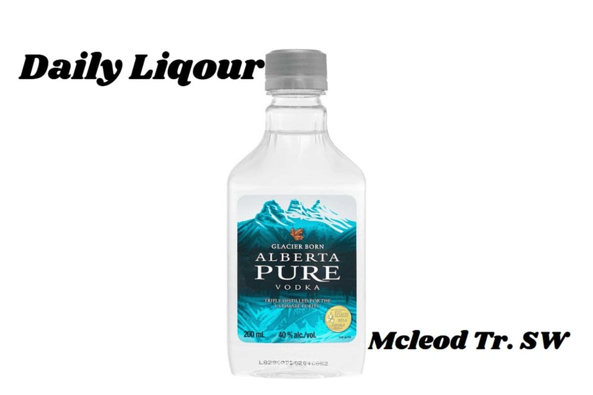 ALBERTA PURE VODKA PET 200ML (1 x 200ML)