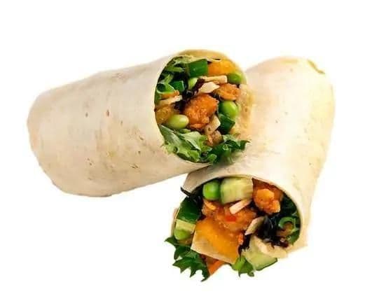 Asian Crispy Chicken Wrap
