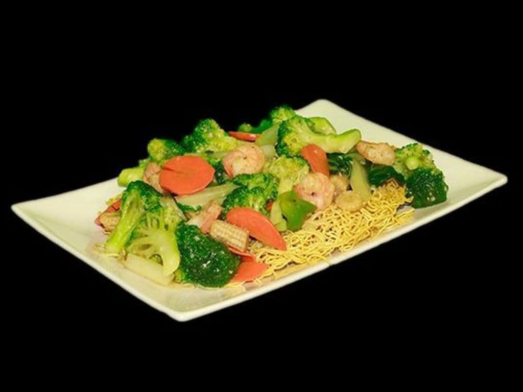 Shrimp Cantonese Noodles