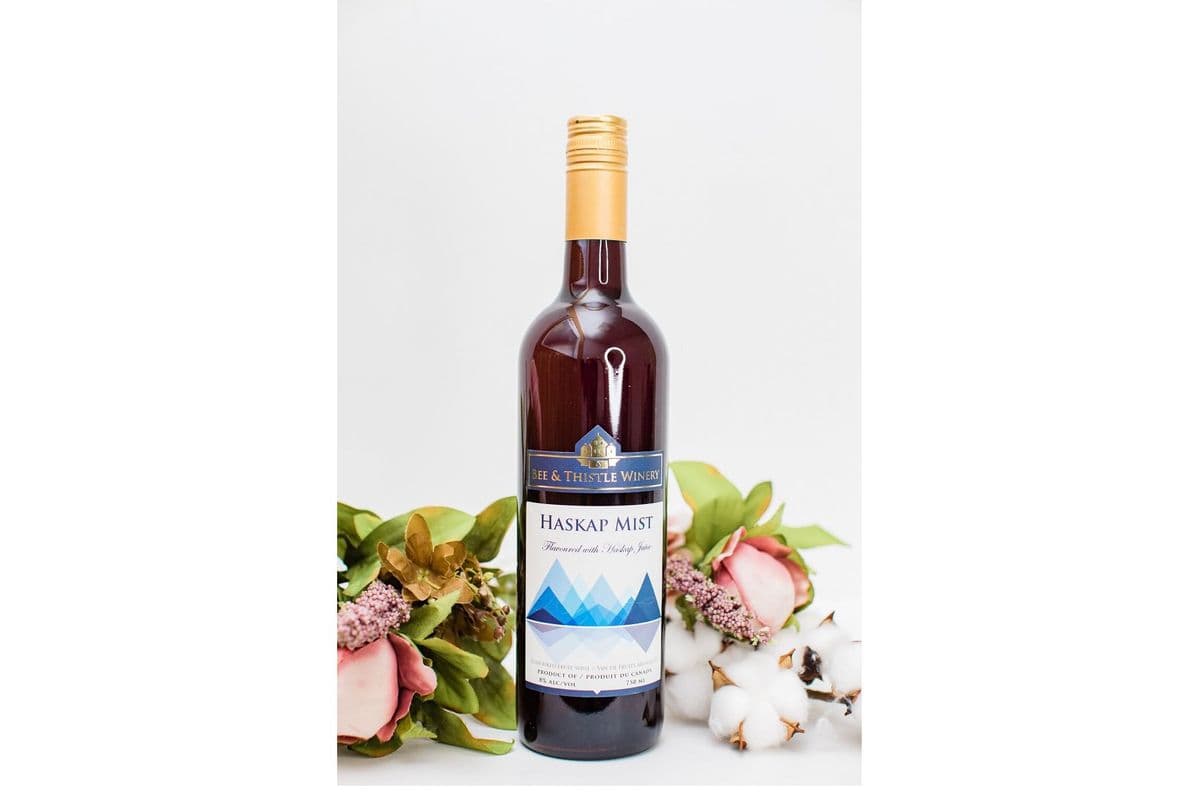 Haskap Mist Flavoured Fruit Wine (1 x 750ml)