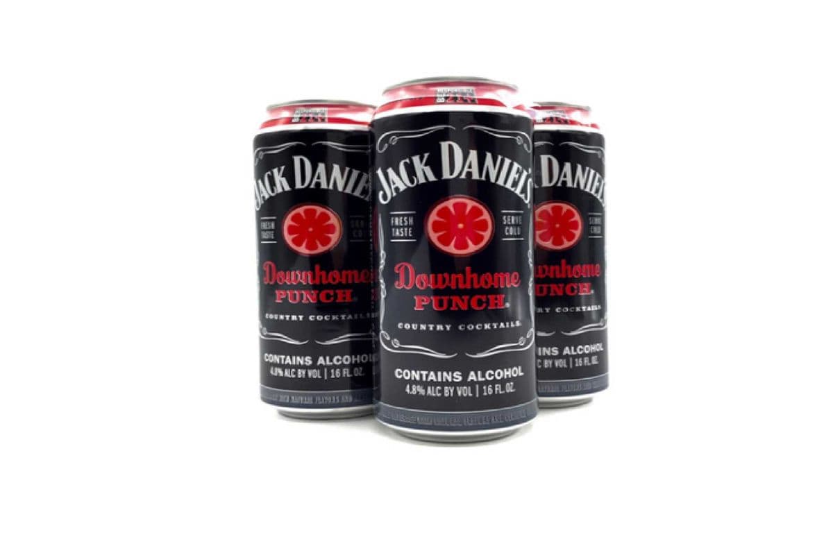 Jack Daniels Country Cocktail Downhome Punch (6 x 355ml cans)