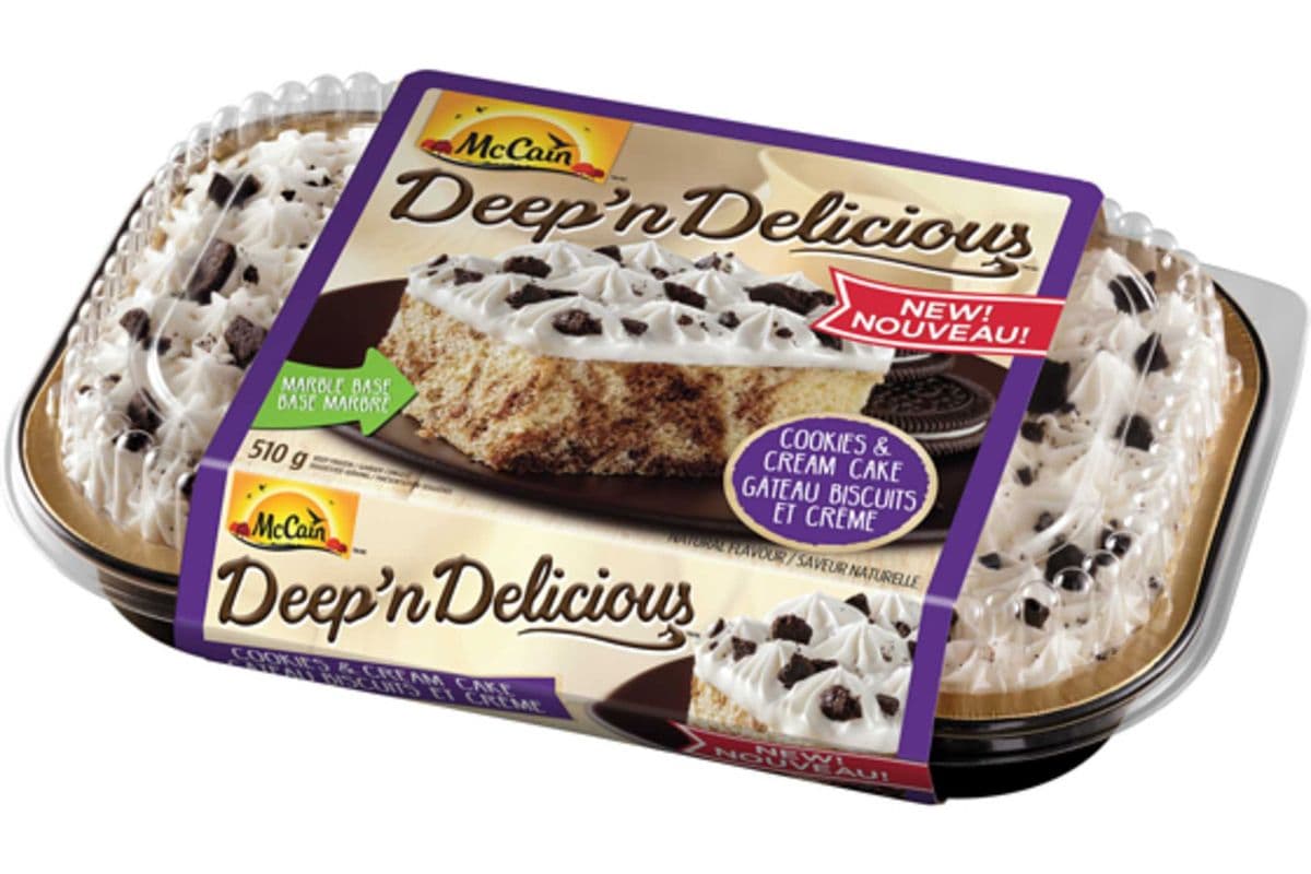 Deep'n delicious Cookies and cream cake ( 510 g )