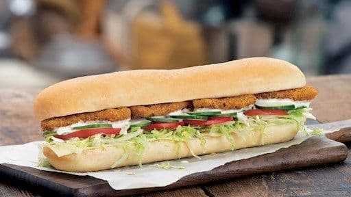 Small Spicy Breaded Chicken Sub